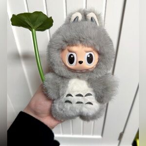Totoro Labubu Plush Pendant